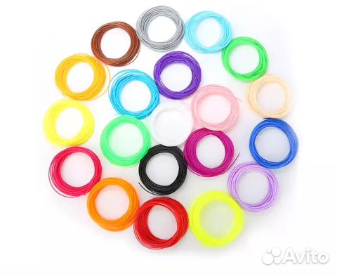 Пластик ABC и PLA для 3д Ручки и принтера