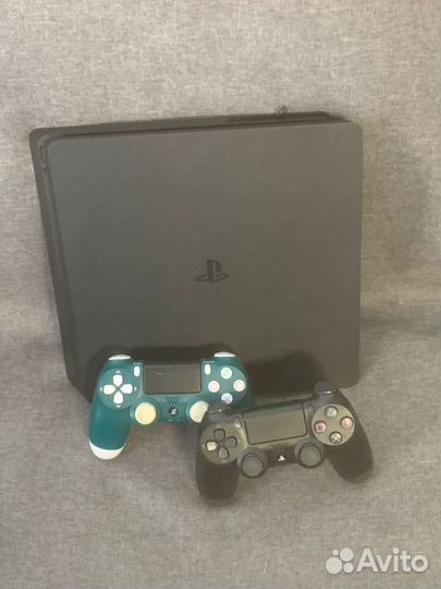 Sony playstation 4 slim 1tb с играми