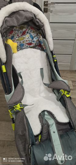 Коляска санки Ника 7-7/4 для двойни