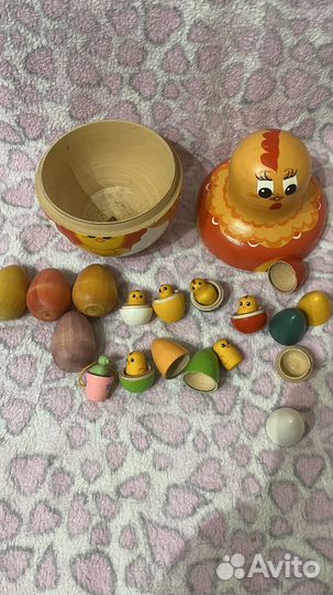 Развивающие деревянные игрушки