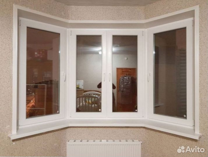 Пластиковые окна и двери с установкой