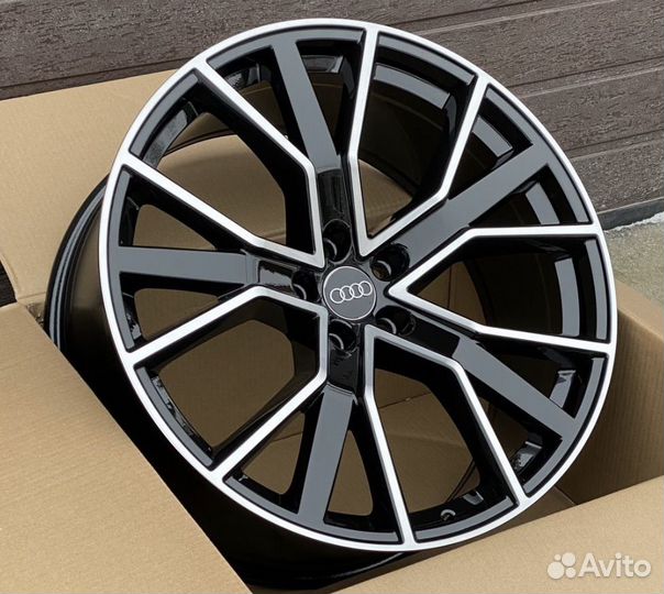 Новые диски R19 5/112 Audi Skoda VW Black Machined