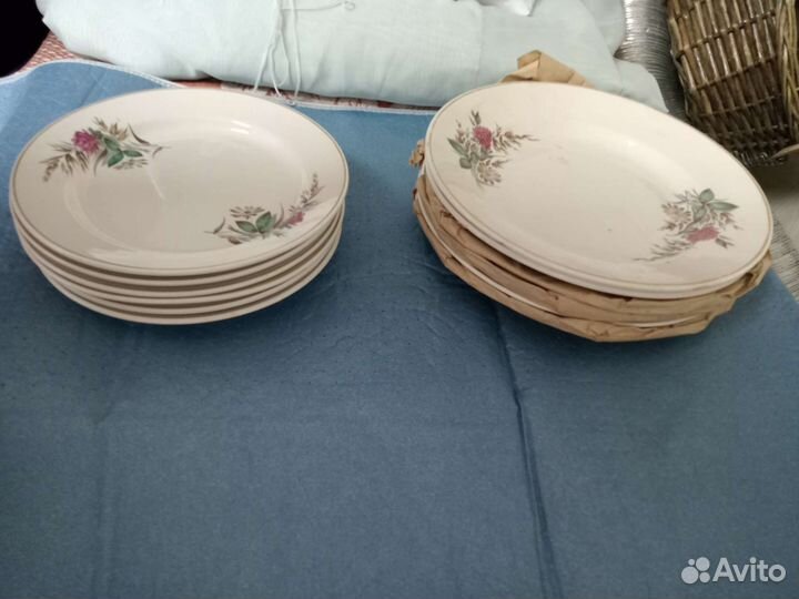 Посуда СССР фаянс, Конаково, зик