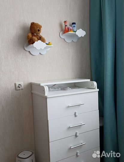 Полки в детскую 2 шт