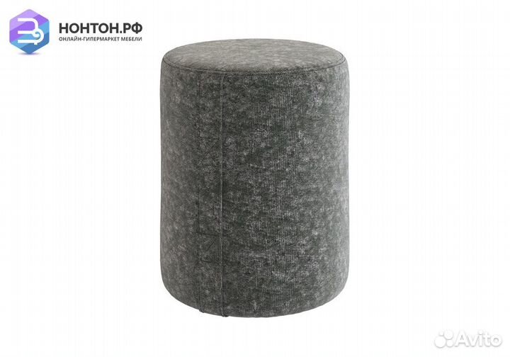Пуф Рони 2 серый