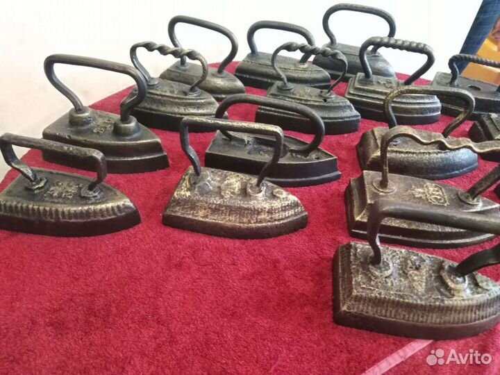 Утюги старинные чугунные, оберёг для дома