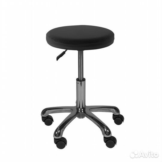 Стул мастера тату салона астек низкий, хром