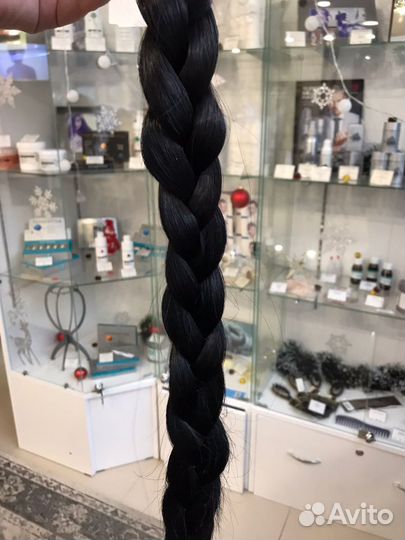 Коса из натуральных волос (40см)