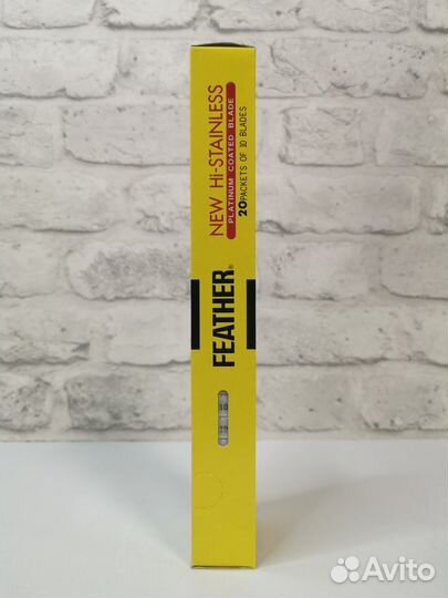 Блок лезвий Feather Platinum (200 шт)