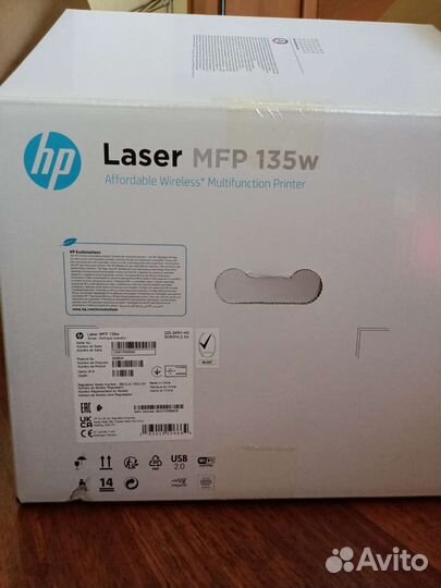 Лазерное мфу HP Laser MFP 135w (4ZB83A)мфу