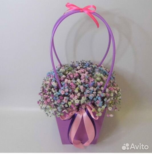 Букет из гипсофилы