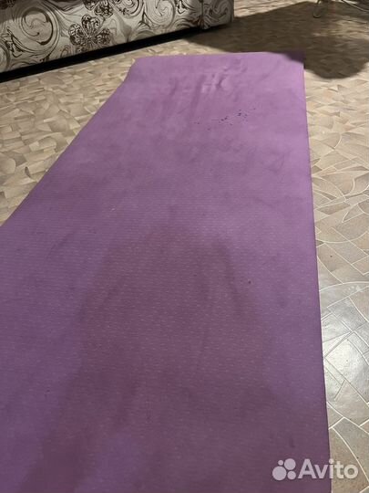 Коврик пенка и блоки для йоги