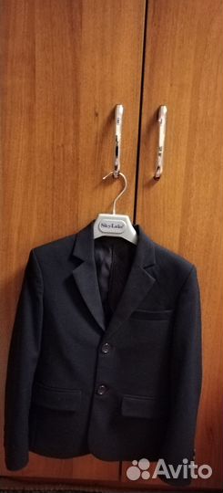 Пиджак школьный для мальчика 128