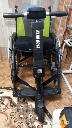 Коляска прогулочная с электроприставкой