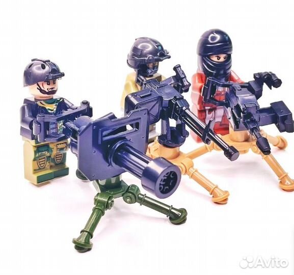 Фигурки lego военные