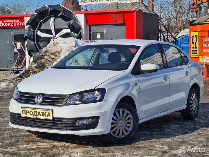 Volkswagen Polo 1.6 МТ, 2017, 299 000 км