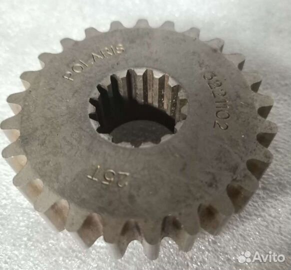 Шестерня кпп 25t, 3/4w на снегоход Polaris