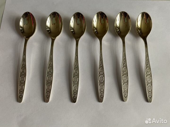 Чайные ложки мельхиор Кольчугино