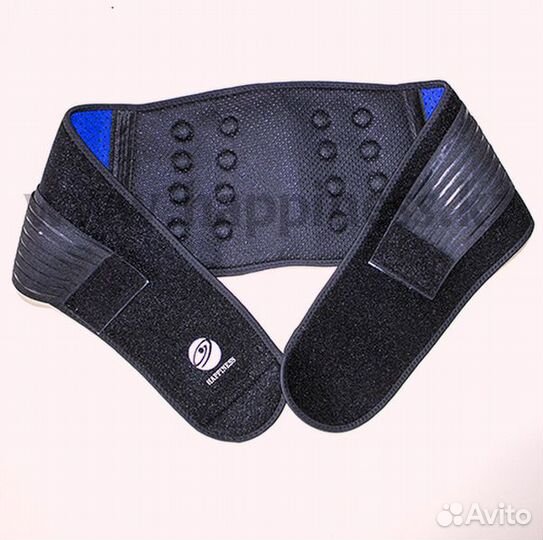 Пояс с турмалином и магнитами согревающий