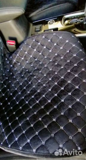 Накидки алькантра-велюр на силиконе