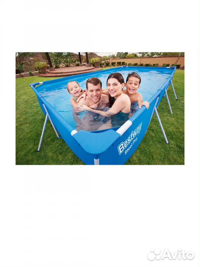 Каркасный бассейн. Бассейн. Уличный бассейн