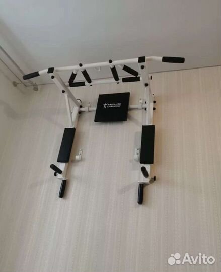 Турник 3 в 1 мультихват New., белый