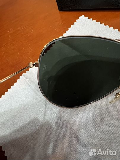 Очки ray ban aviator складные