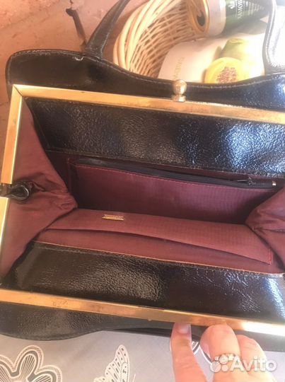 Сумка - саквояж кожа СССР