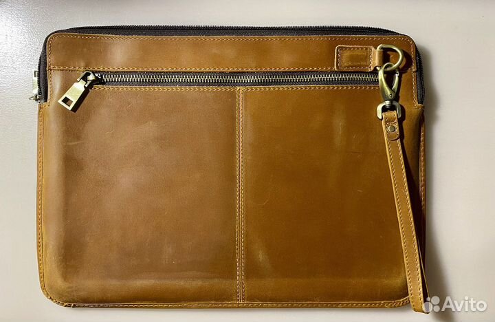 Кожаный чехол для ноутбука/макбук