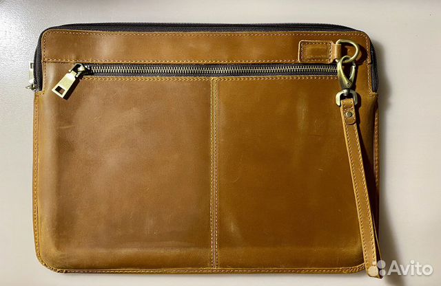 Кожаный чехол для ноутбука/макбук