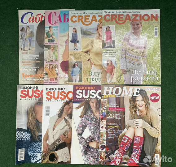 Журналы про вязание susanna anna лена verena