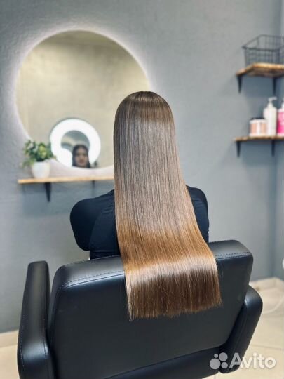 Кератиновое выпрямление ботокс волос