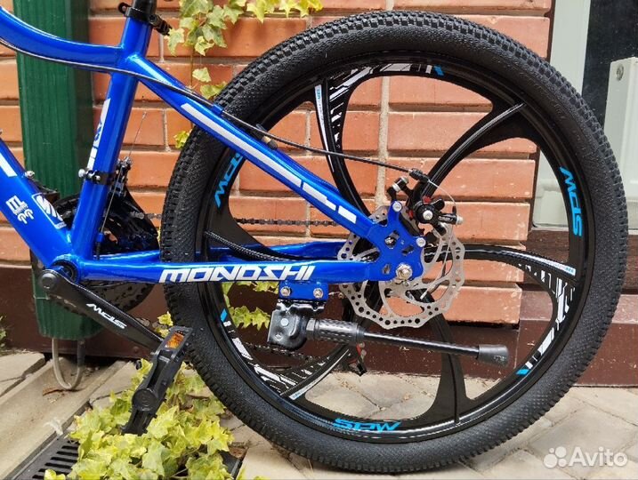 Велосипед новый литые диски размер 24