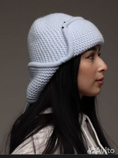 Шапка ушанка женская