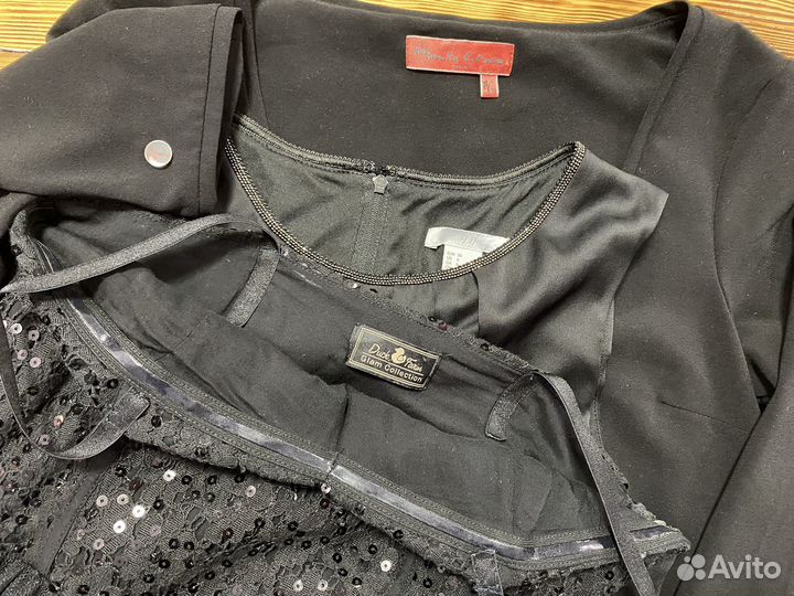 Маленькое черное платье 40 42 пакетом