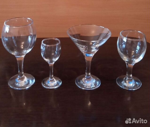 Набор бокалов, новые