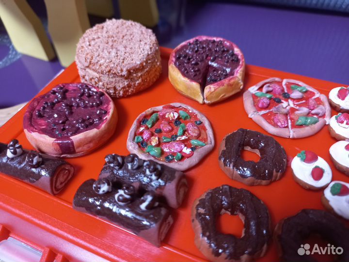 Миниатюрная еда для кукол