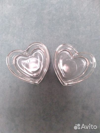 Подсвечники сердце, 2 шт