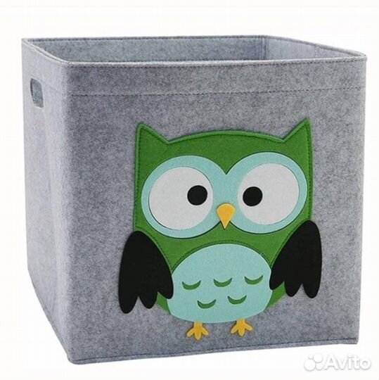 Корзина для хранения складная тряпичная