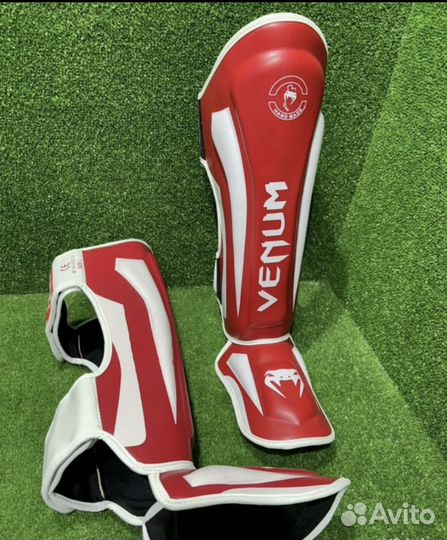 Кожаный шитки venom для мма