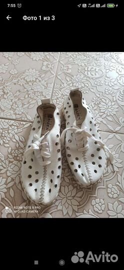 Мокасины baden, кожа