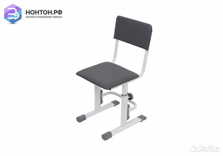 Стул регулируемый Polini kids City Smart S белый