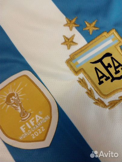 Футбольная форма сборной Аргентины 2023. Месси,10