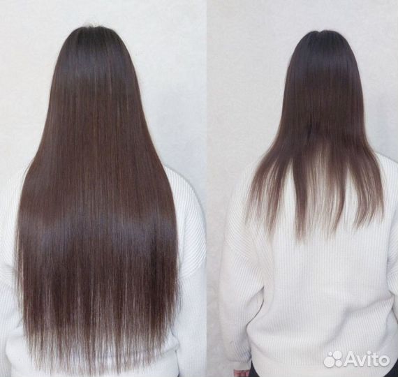 Модель на наращивание биопротеиновых волос