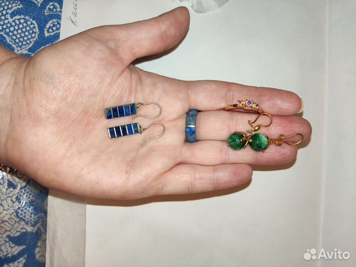 Броши,серьги,подвеска СССР