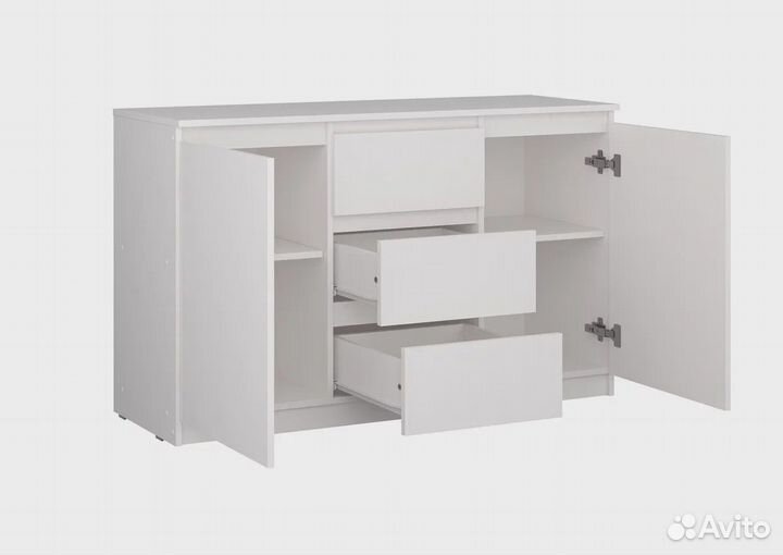 Тумба комод белая