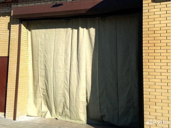 Полог брезентовый с люверсами