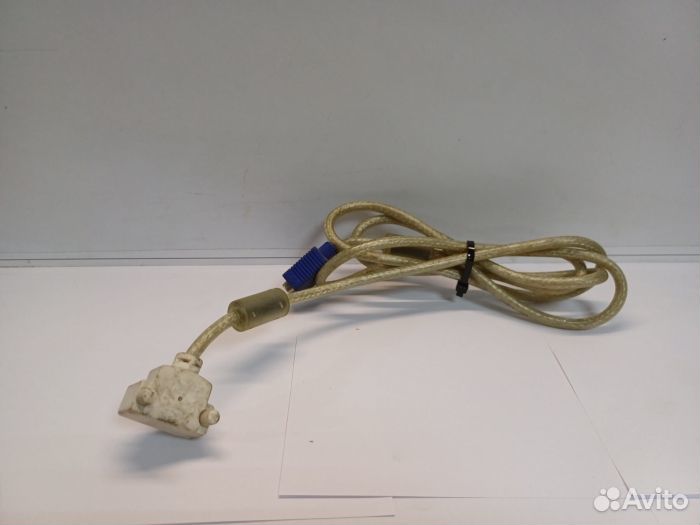 Кабель VGA DVI I угловой