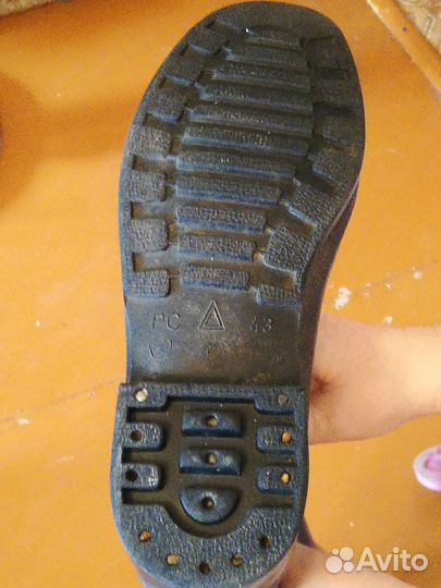 Болотные сапоги, СССР, настоящая резина, не пвх