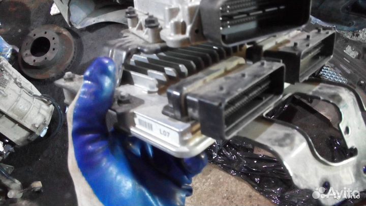 Блок управления двс + ключ Equus Hyundai 2013